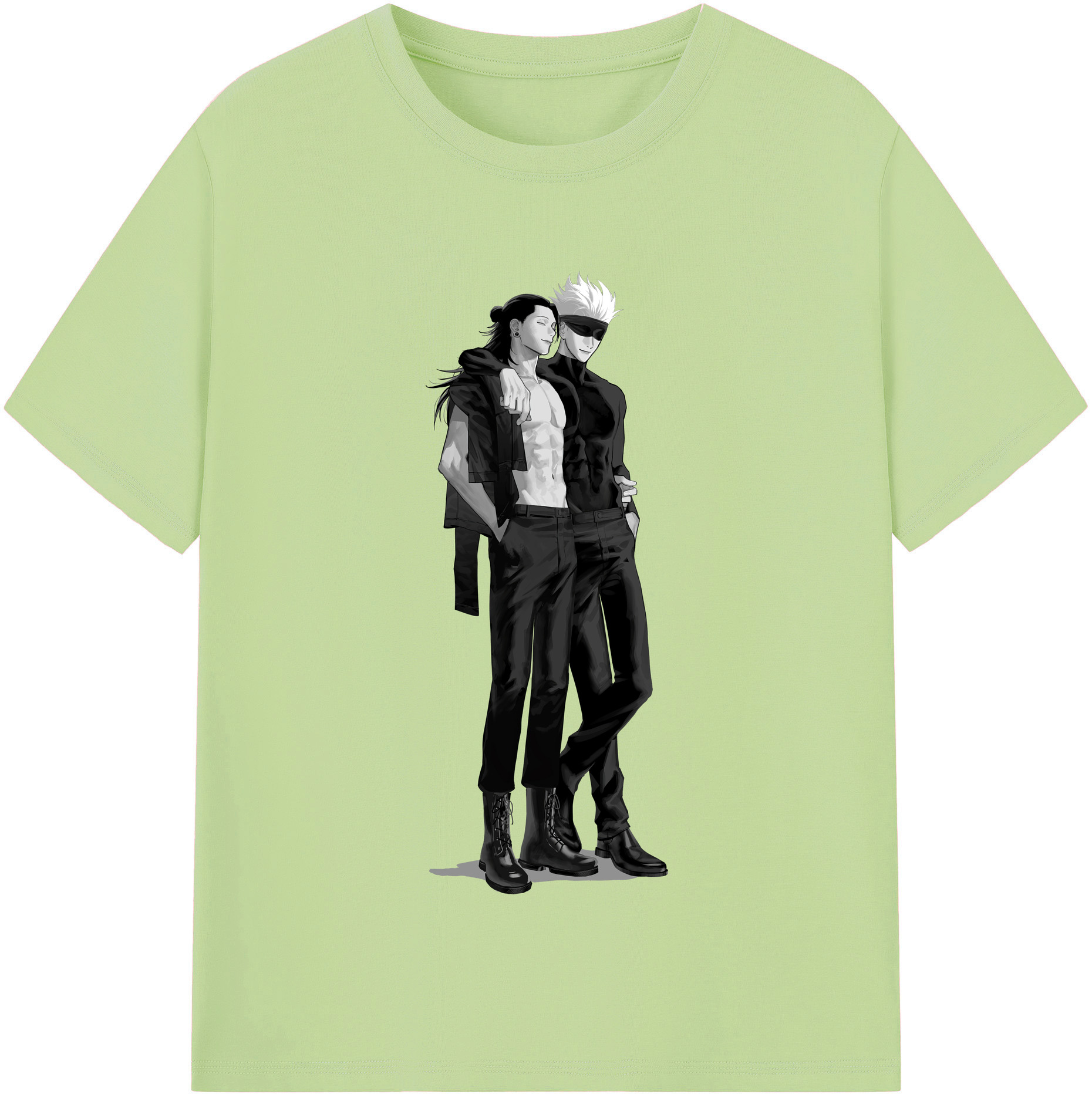 （画像用） 呪術廻戦 Jujutsu Kaisen 綿100％半袖Tシャツ（フロントプリント）